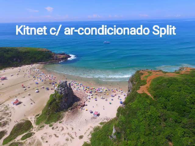 Kitnet S1 Em Torres-Rs - Na Mais Bela Praia Gaucha - Cozinha - Banheiro - Ar Condicionado - Tv E Wi-Fi - Estacionamento - Anfitria Superhost No Bnb Bagian luar foto